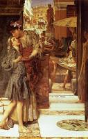 Alma-Tadema, Sir Lawrence - The Parting Kiss